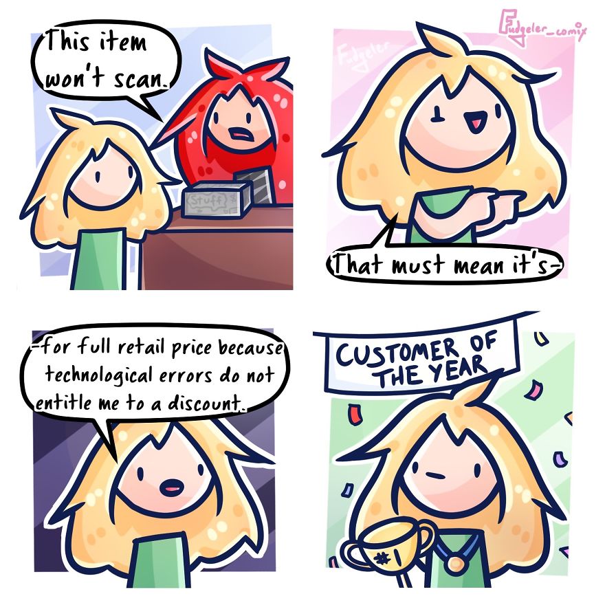 I Turn My Random Thoughts Into Comics