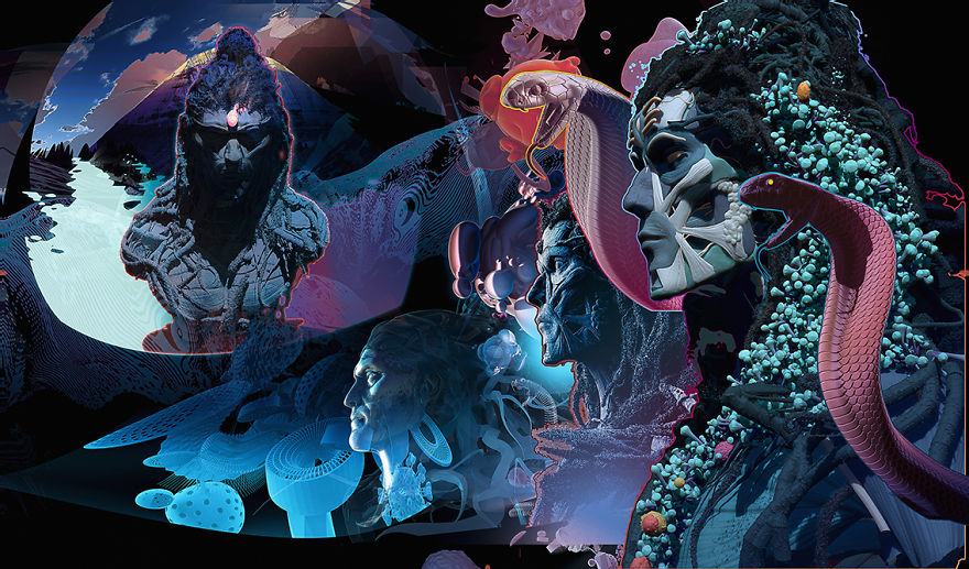 20 Mind Melting Artworks By Visionary Arts Pioneer, Android Jones