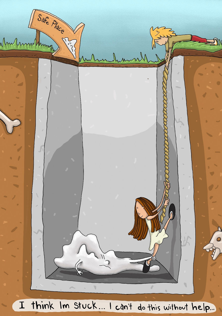 It's A Struggle To Get Out Of This Thinking