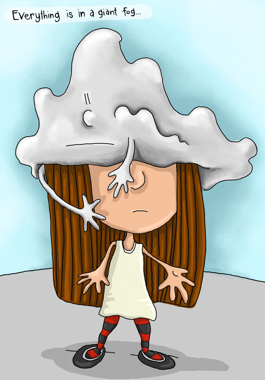 And The Fog Just Takes Over So I Can't See At All