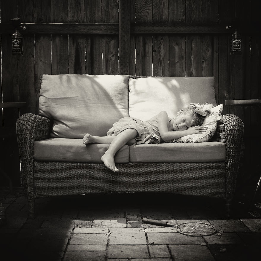 Haley On Memorial Day At 5 Years Old