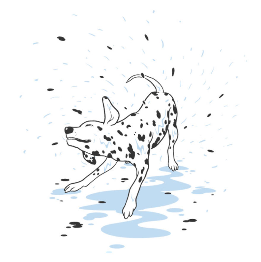 I Created An Illustration Of The Daily Life Of Cute And Funny Animals.