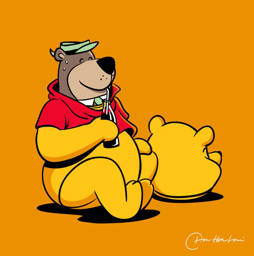 I Created An Illustration Of The Daily Life Of Cute And Funny Animals.