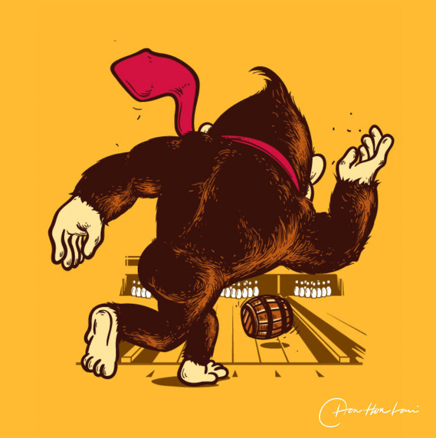 I Created An Illustration Of The Daily Life Of Cute And Funny Animals.