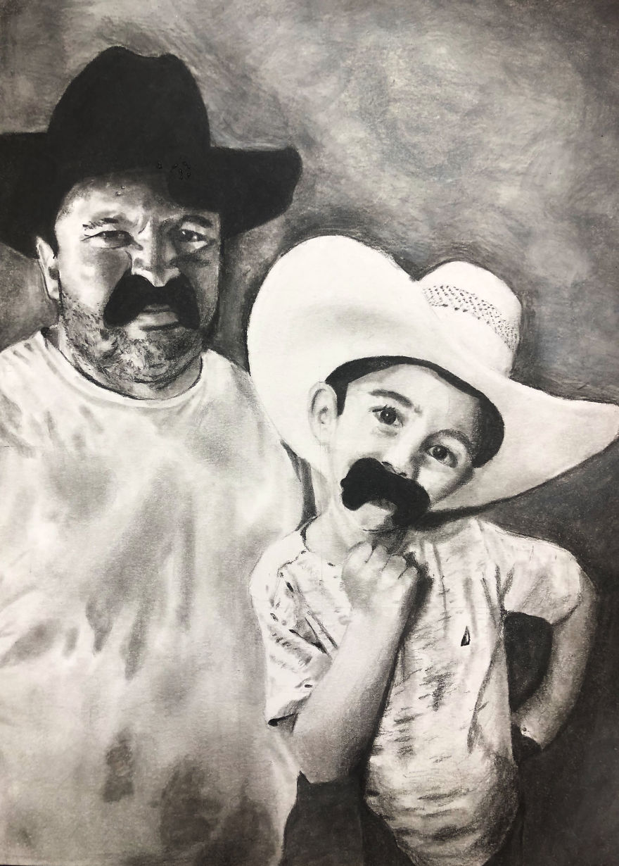 I Draw Commissioned Artwork For People And Here Are 13 Of My Recent Portraits