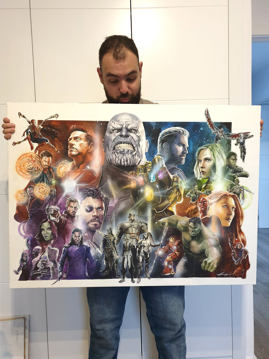 I Made A Watercolor Painting Of Harry Potter's Cast I Made A Watercolor Painting Of Harry Potter's Cast