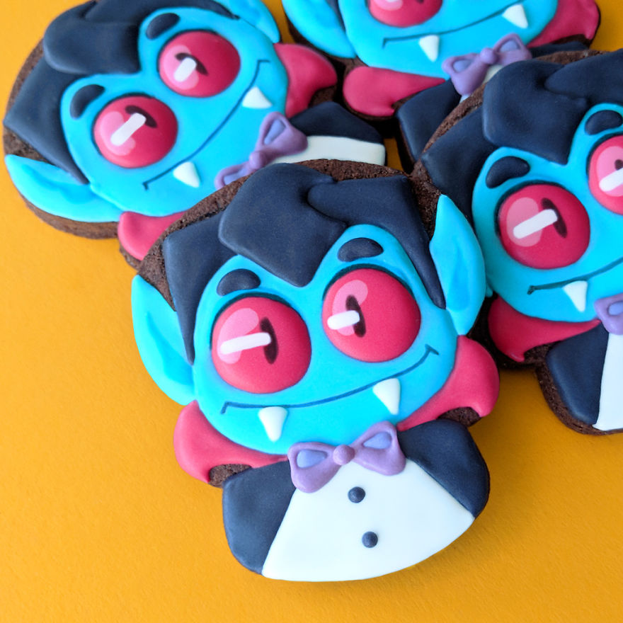I Spend My Free Time Creating Cookies Of Characters Almost Too Cute To Eat!