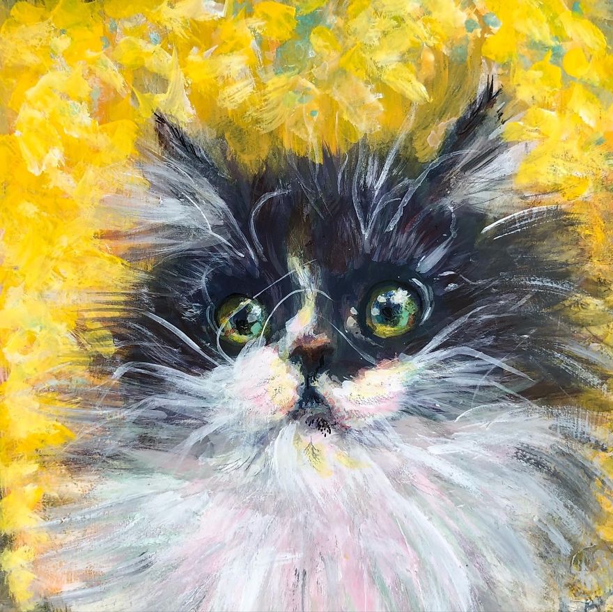 I Started Painting Cats On My Daughter’s Sandwich Bags I Started Painting Cats On My Daughter’s Sandwich Bags