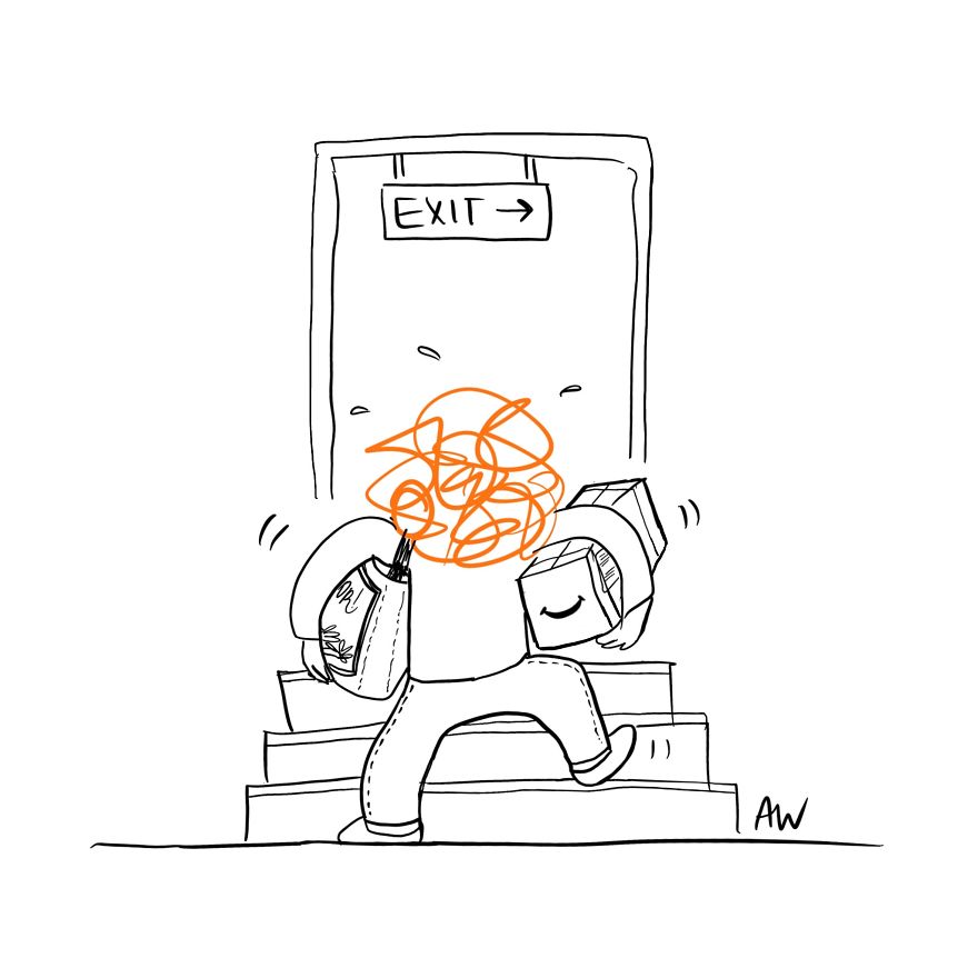 I Create Little Red Cartoons