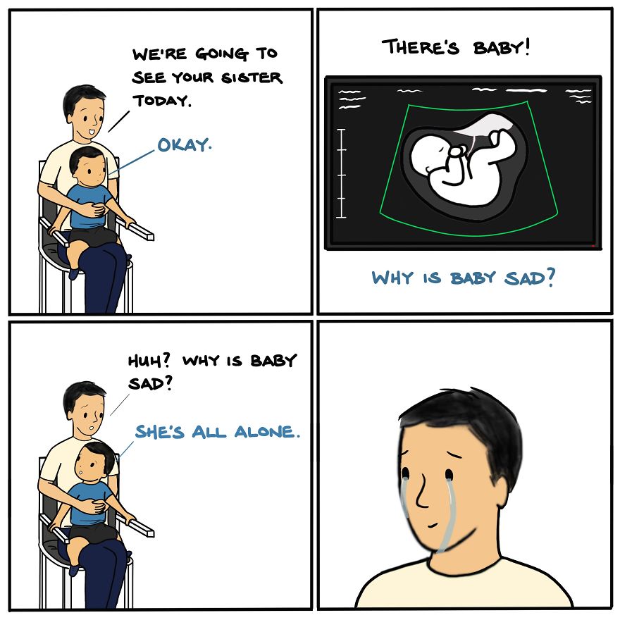 My 18 Comics That Illustrate Us Becoming A Family Of 4