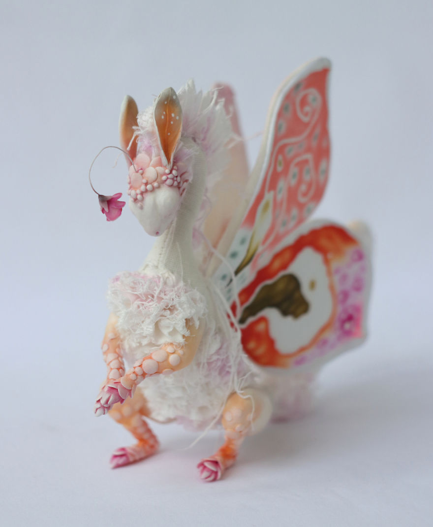 I Make Customizable Flower Butterfly Dragons