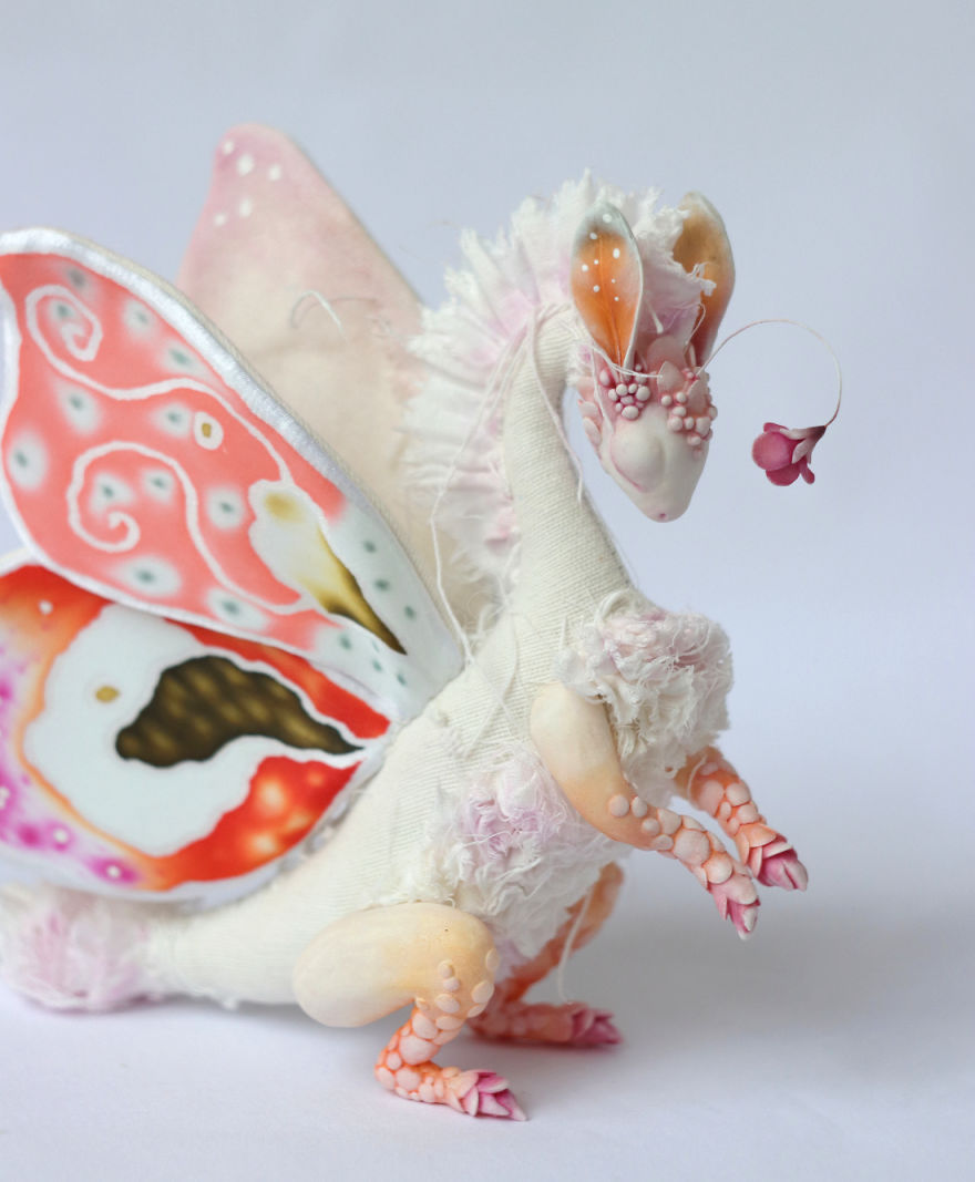 I Make Customizable Flower Butterfly Dragons