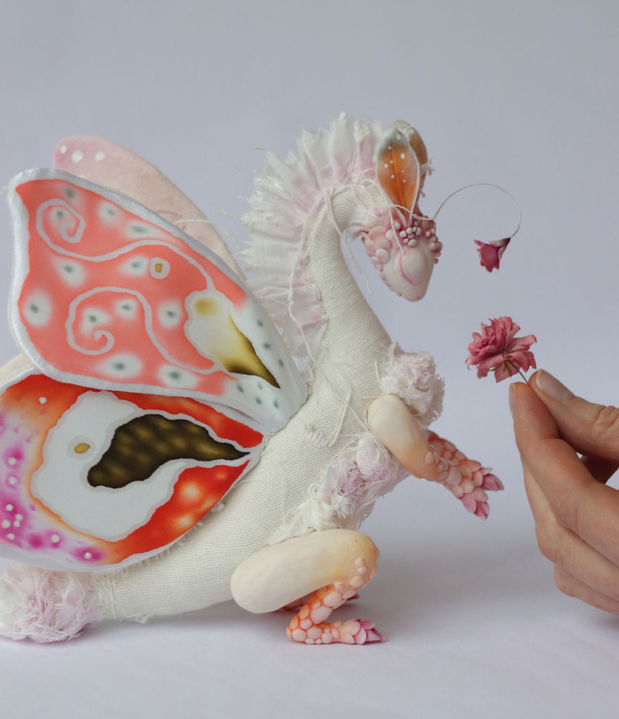 I Make Customizable Flower Butterfly Dragons