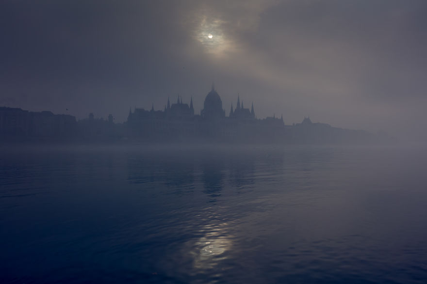 Sun Breaking Through The Fog, 2017