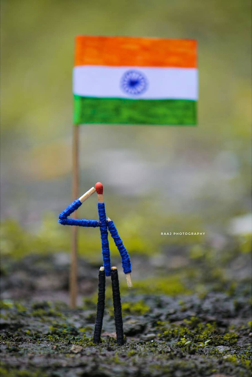 Indian Artist Shows The Secret Life Of Matchsticks