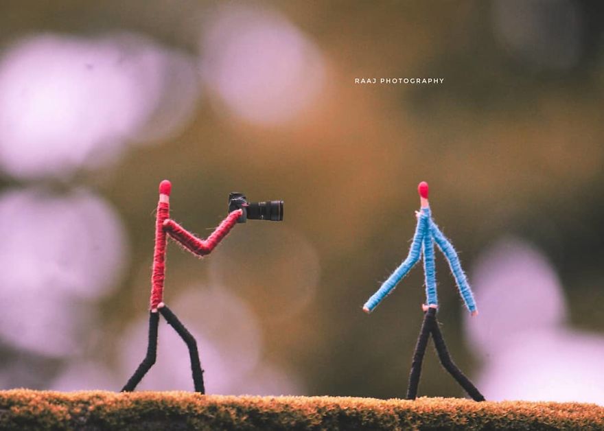 Indian Artist Shows The Secret Life Of Matchsticks