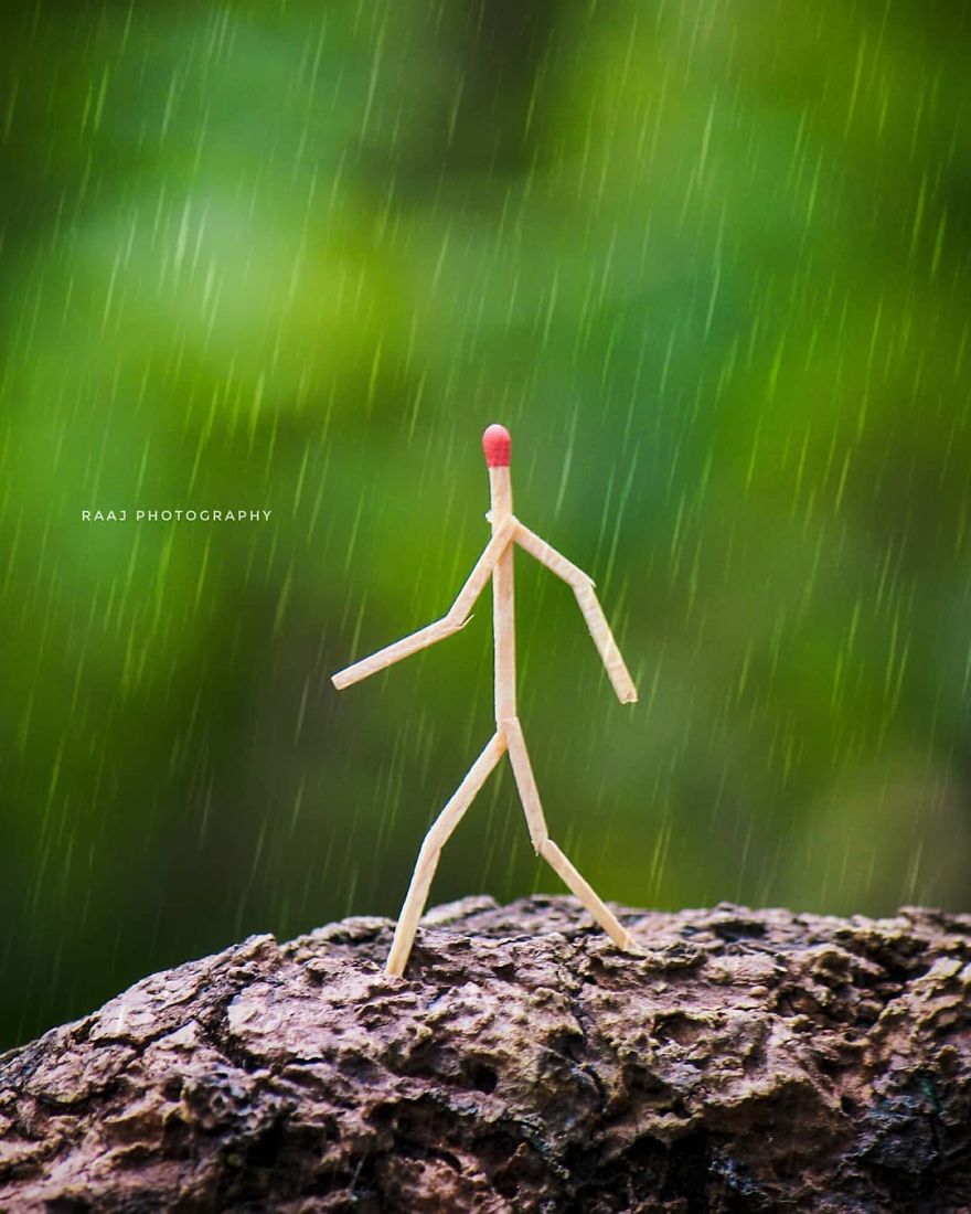 Indian Artist Shows The Secret Life Of Matchsticks