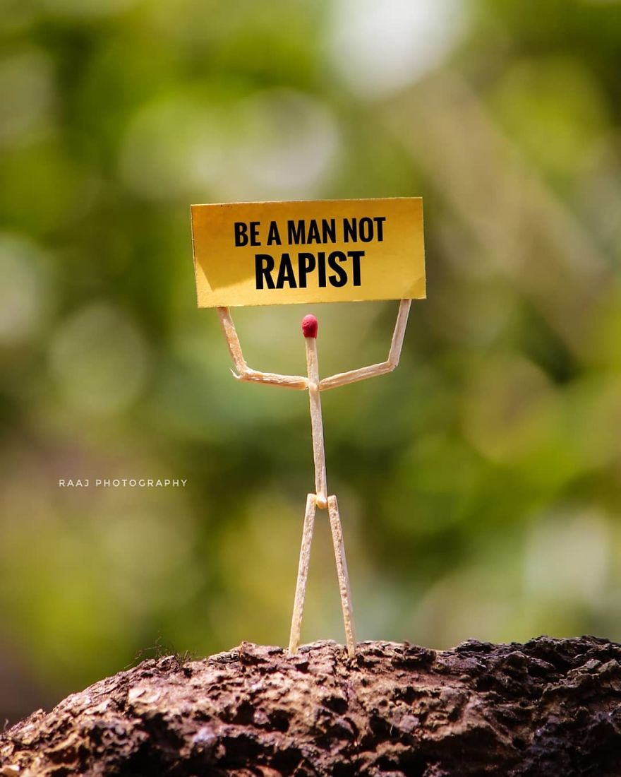 Indian Artist Shows The Secret Life Of Matchsticks