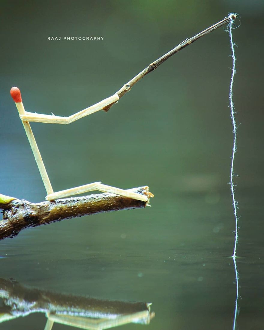 Indian Artist Shows The Secret Life Of Matchsticks