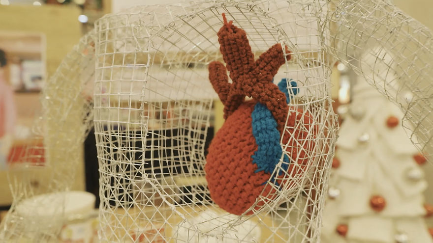 Interactive Crochet Installation For Dementia Interactive Crochet Installation For Dementia