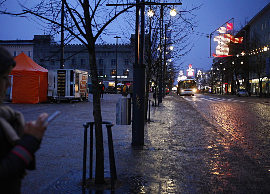 Girl With A Smartphone