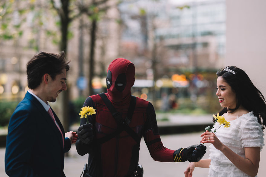 While I Was Shooting Wedding Photos, Deadpool Happened While I Was Shooting Wedding Photos, Deadpool Happened