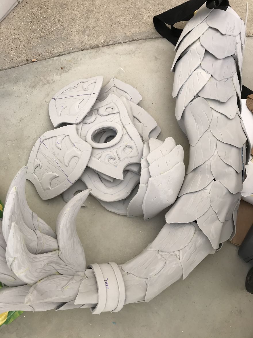 I Used Foam And 3D Prints To Create An Animated Dragon Cosplay And It Took Me Over 400 Hours (18 Pics) I Used Foam And 3D Prints To Create An Animated Dragon Cosplay And It Took Me Over 400 Hours (18 Pics)