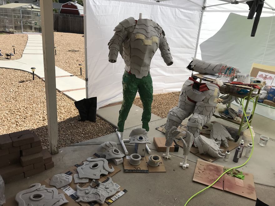 I Used Foam And 3D Prints To Create An Animated Dragon Cosplay And It Took Me Over 400 Hours (18 Pics) I Used Foam And 3D Prints To Create An Animated Dragon Cosplay And It Took Me Over 400 Hours (18 Pics)