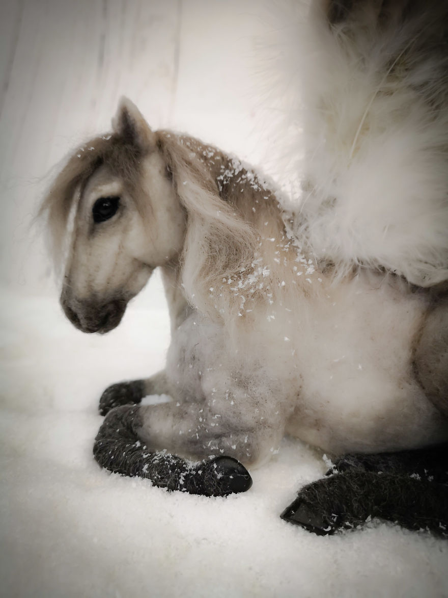 I Created Fanciful Pegasus Using My Child-Like Imagination