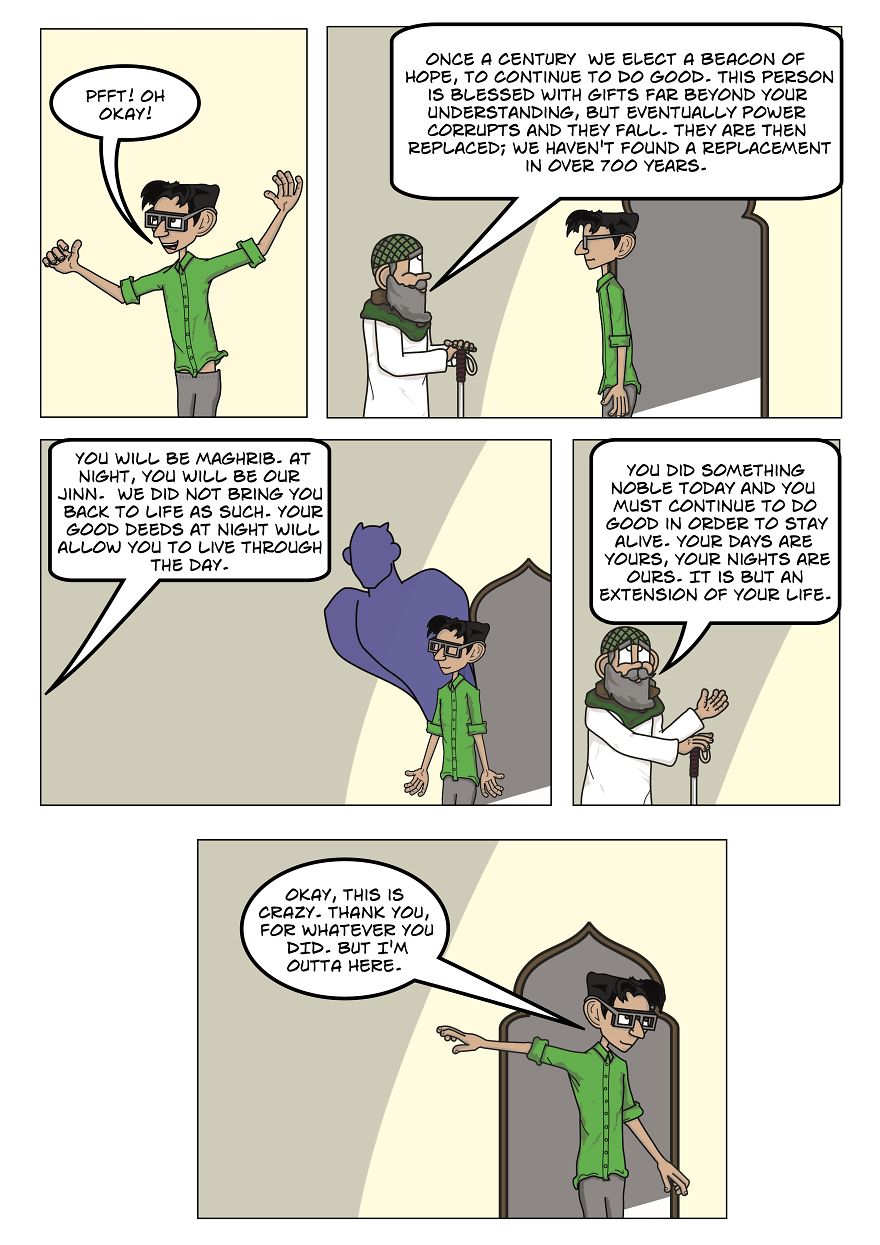 After I Grew Tired Of Auditioning For Bad Guys And Terrorists, I Decided To Create A Muslim Superhero For My Nephews And Niece