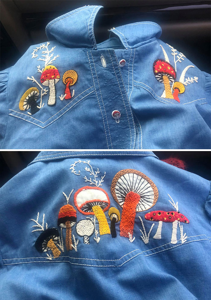 When You Love Anything Mushroon And You Find This Thrifting. Artifact Recycle