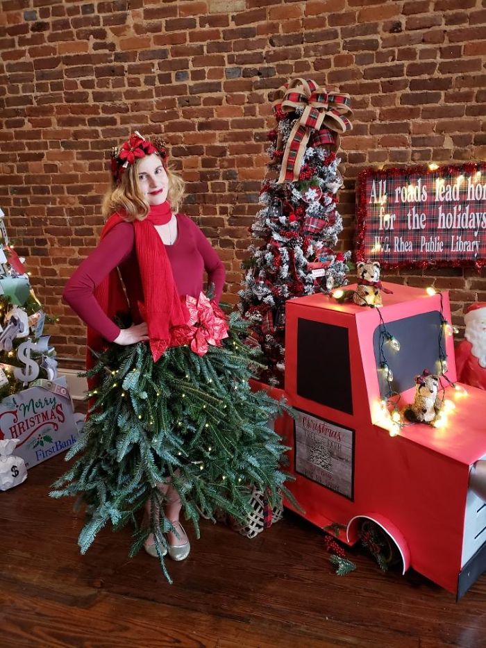 I Became A Real-Life Christmas Tree