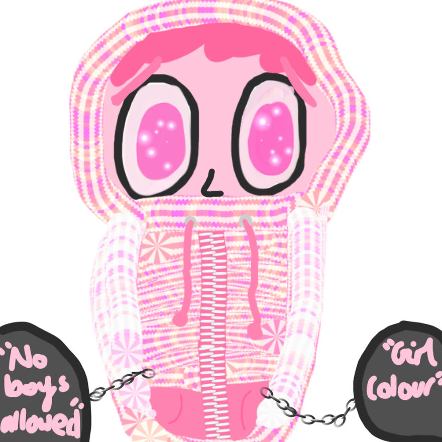 I Made Characters Based On Emotions And Colours