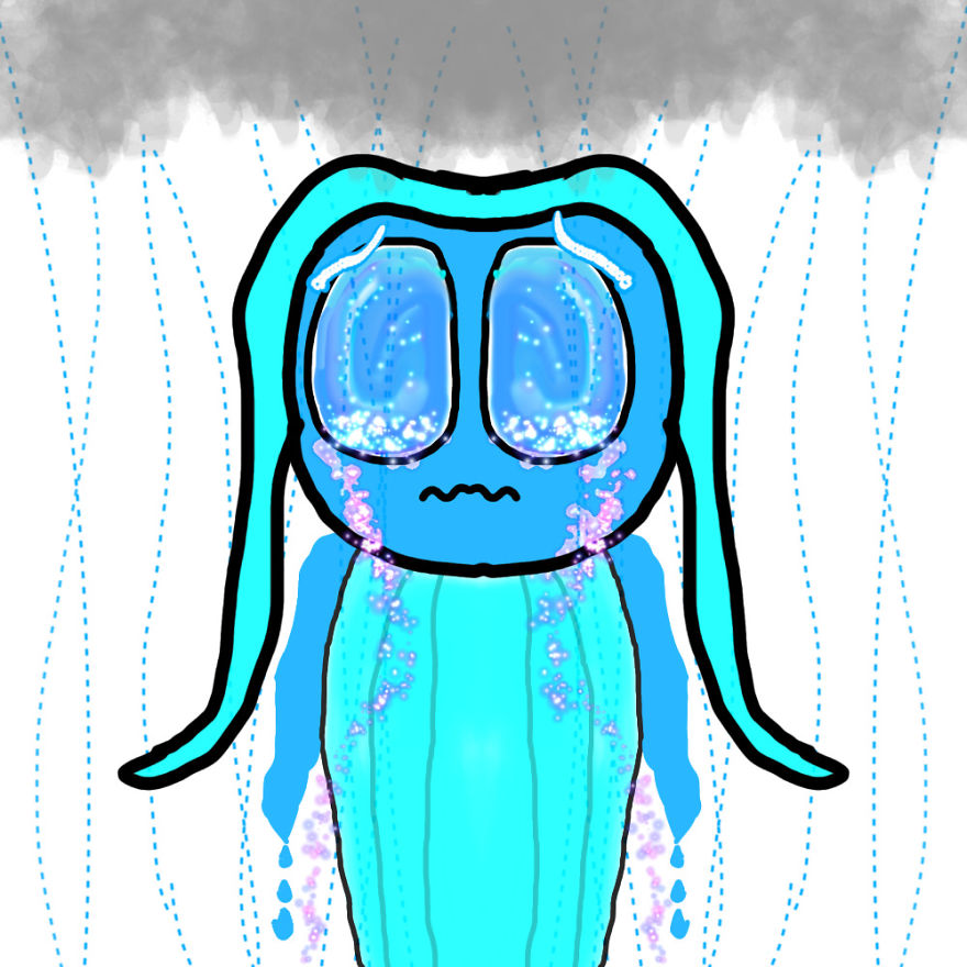 I Made Characters Based On Emotions And Colours