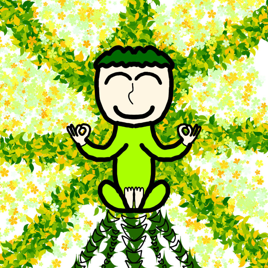 I Made Characters Based On Emotions And Colours