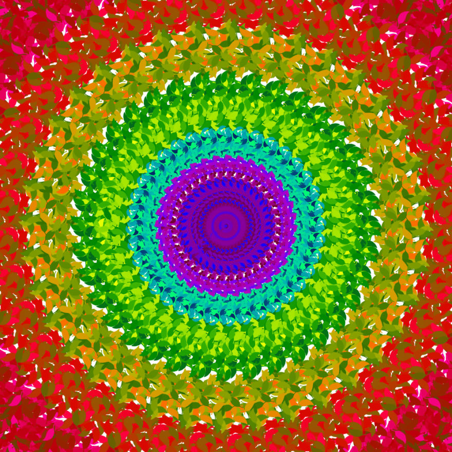 I Drew Hypnotising Patterns Using One Simple Design