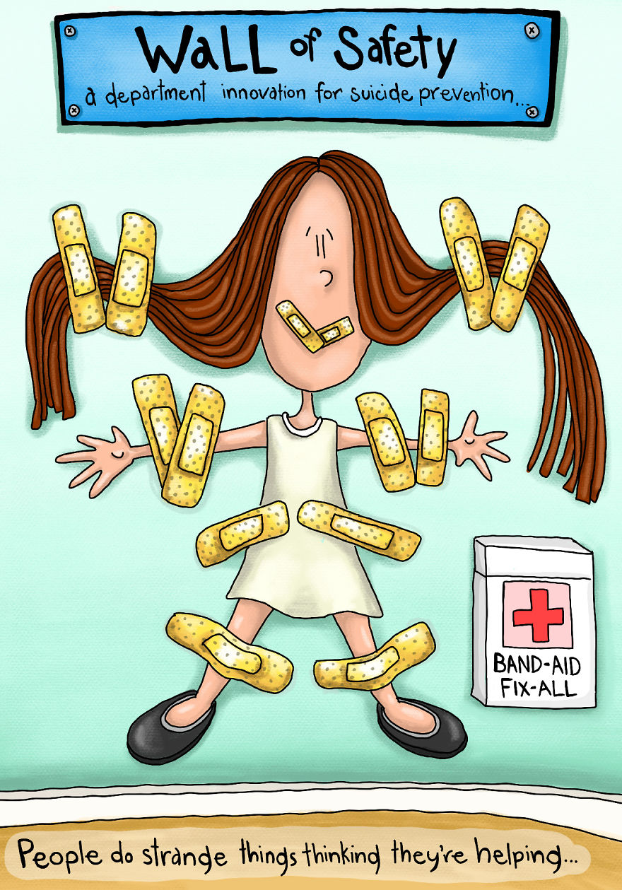 I Just Deal With The Bizarre Ways They Make Themselves Feel Like They're Doing Something To 'Help'