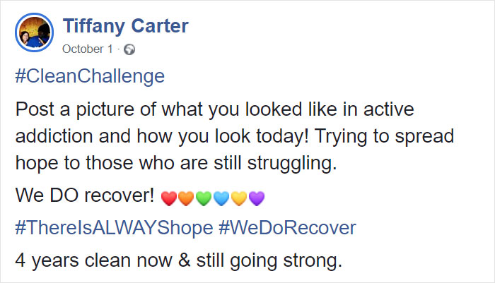 Ex-Addict Posts His Before & After Addiction Pics, Asks Others To Post Theirs As Well Ex-Addict Posts His Before & After Addiction Pics, Asks Others To Post Theirs As Well