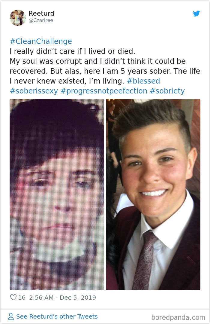 Ex-Addict Posts His Before & After Addiction Pics, Asks Others To Post Theirs As Well Ex-Addict Posts His Before & After Addiction Pics, Asks Others To Post Theirs As Well