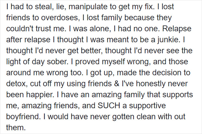 Ex-Addict Posts His Before & After Addiction Pics, Asks Others To Post Theirs As Well