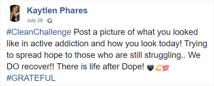 Ex-Addict Posts His Before & After Addiction Pics, Asks Others To Post Theirs As Well Ex-Addict Posts His Before & After Addiction Pics, Asks Others To Post Theirs As Well