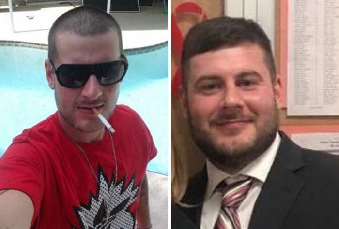 Ex-Addict Posts His Before & After Addiction Pics, Asks Others To Post Theirs As Well Ex-Addict Posts His Before & After Addiction Pics, Asks Others To Post Theirs As Well