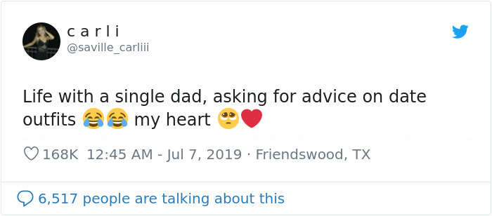 Dad Texts Daughter For Advice On His Outfit For A Date And Their Adorable Exchange Goes Viral Dad Texts Daughter For Advice On His Outfit For A Date And Their Adorable Exchange Goes Viral