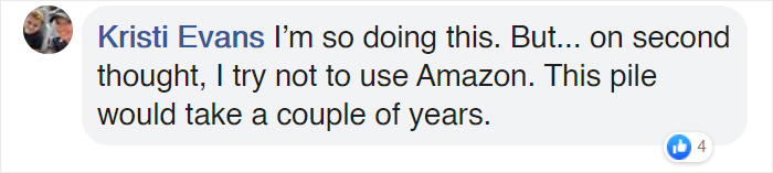 This Woman Was Saving Amazon Boxes For 6 Months Only To Prank Her Husband