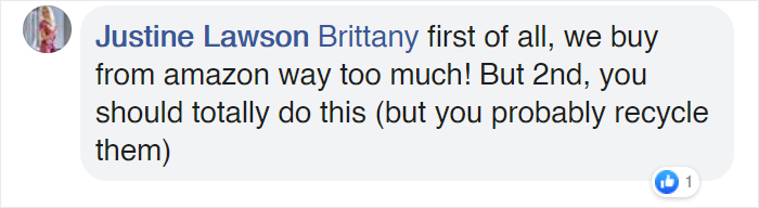 This Woman Was Saving Amazon Boxes For 6 Months Only To Prank Her Husband This Woman Was Saving Amazon Boxes For 6 Months Only To Prank Her Husband