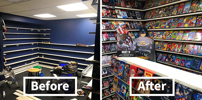 Guy Builds A VHS ‘Store’ In His Basement And It Might Give You Nostalgia (16 Pics)