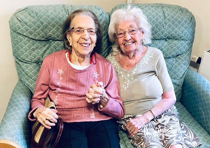 These Best Friends Of 78 Years Just Moved Into The Same Care Home And They're Up To No Good