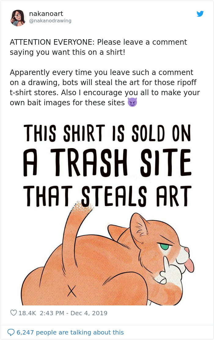 People Astounded To Learn How A Bot Is Stealing Everyone's Art On Twitter, Decide To Trick It Into Getting A Lawsuit