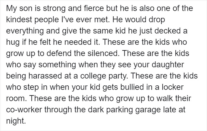 "I Told Him To Stop! He Pushed Him Again. So, I Punched Him, Hard": Mom Writes A Powerful Post About Her Son "I Told Him To Stop! He Pushed Him Again. So, I Punched Him, Hard": Mom Writes A Powerful Post About Her Son