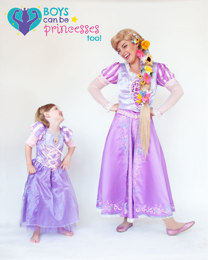 Photographer Urges Parents To Drop Gender Stereotype Norms And Let Kids Dress Up However They Want